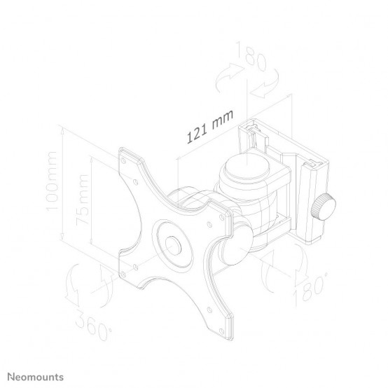 Suport Neomounts  FPMA-W250BLACK