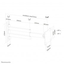 Suport Neomounts  FPMA-W830BLACK