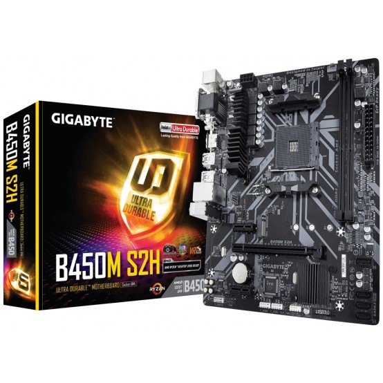 Placa de baza GigaByte B450M S2H