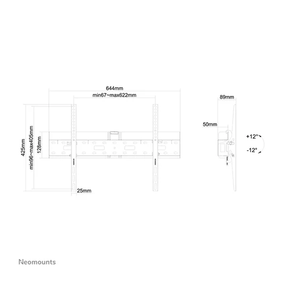 Suport Neomounts  LFD-W2640MP