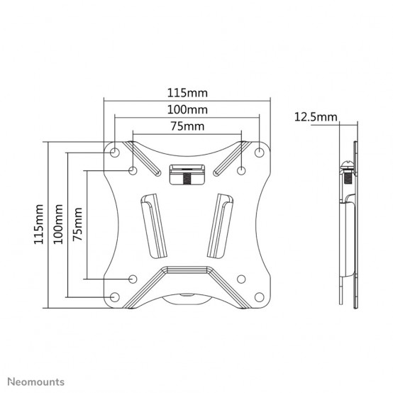 Suport Neomounts  NM-W25BLACK