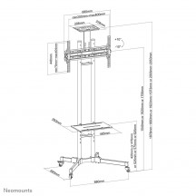 Suport Neomounts  PLASMA-M1700E