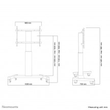 Suport Neomounts  PLASMA-M2250SILVER