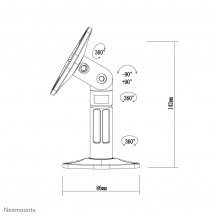 Suport Neomounts  SPEAKER-W100BLACK