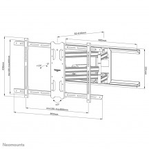 Suport Neomounts  WL40S-850BL18