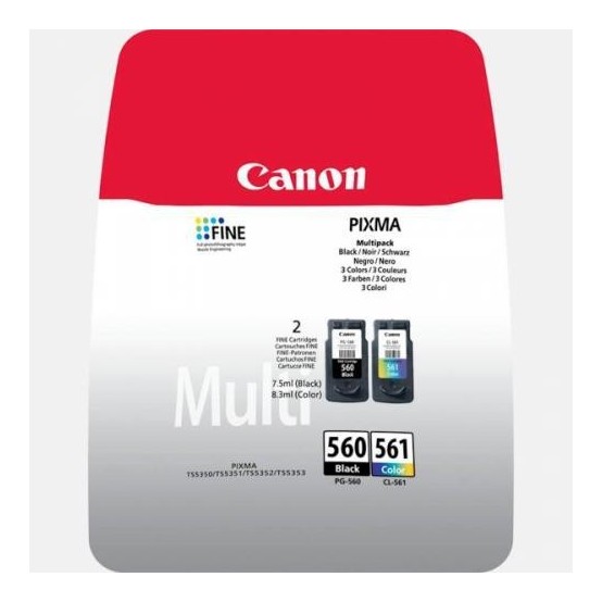 Cartus Canon PG-560 + CL-561 Multipack 3713C006AA