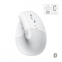 Mouse Logitech Lift Vertical Ergonomic Mouse for Mac Off-White / Pale Grey 910-006477