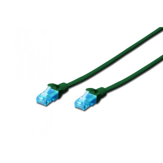 Cablu Digitus Premium Cat.5e UTP 0.5m DK-1512-005/G