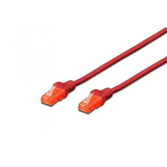 Cablu Digitus Premium Cat.6 UTP 1m DK-1612-010/R