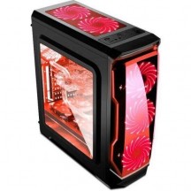 Carcasa Segotep Halo Black SG-H1B-RLED