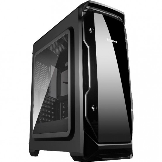 Carcasa Segotep Halo Black SG-H1B-RLED