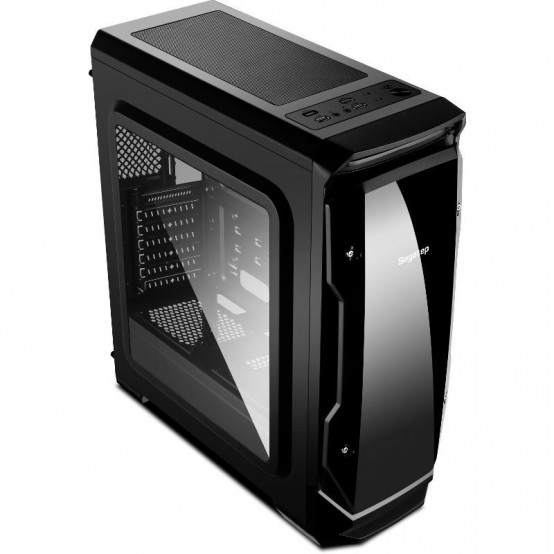 Carcasa Segotep Halo Black SG-H1B-RLED