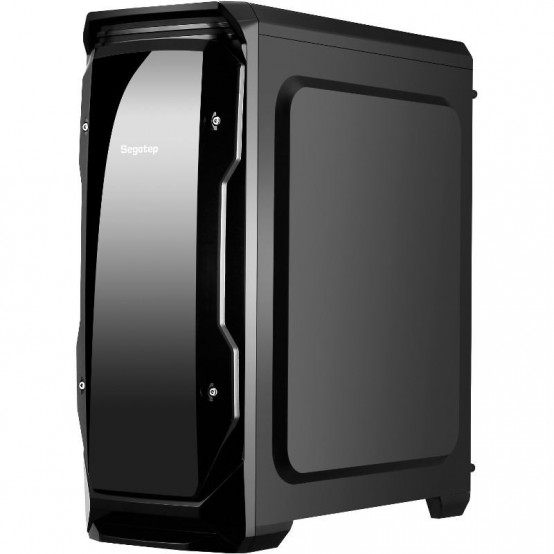 Carcasa Segotep Halo Black SG-H1B-RLED
