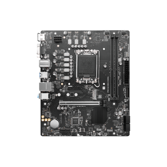 Placa de baza MSI  PRO H610M-E