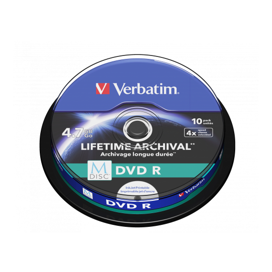 DVD Verbatim DVD R M-Disc 4.7 GB 4x 43824