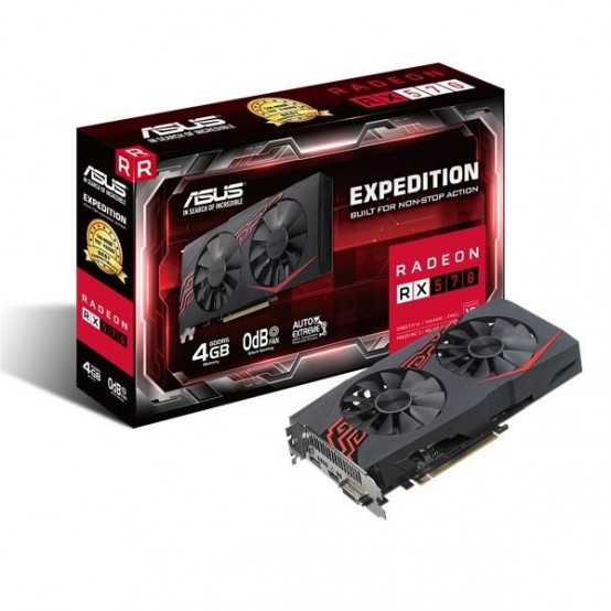 Placa video ASUS EX-RX570-4G