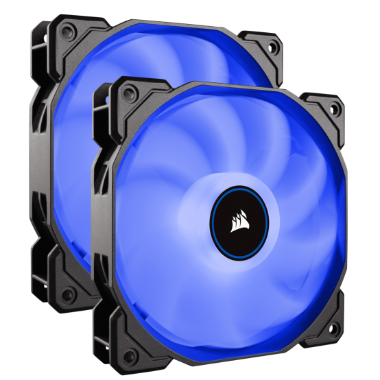 Ventilator Corsair Air Series AF140 LED Blue Dual Pack CO-9050090-WW