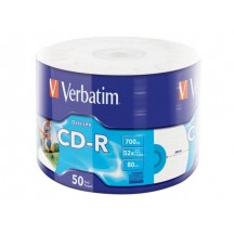 CD Verbatim CD-R 700 MB 52x Inkjet printable 43794