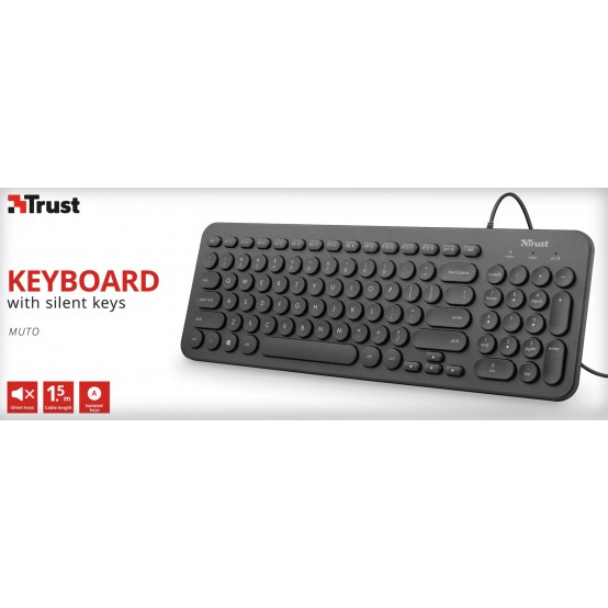 Tastatura Trust Muto Silent TR-23090