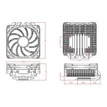 Cooler ID-Cooling  IS-40X-V3-WHITE
