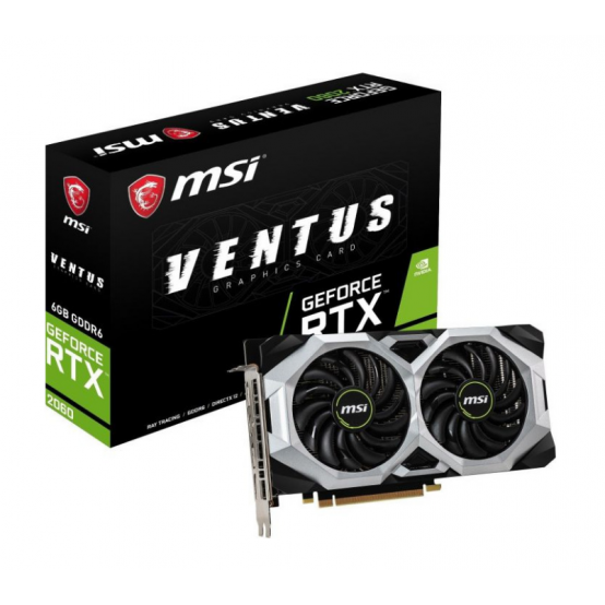 Placa video MSI RTX 2060 VENTUS 6G OC V375-017R