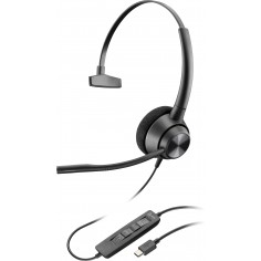 Casca HP Poly EncorePro 310 USB-C Monoaural Headset TAA 760Q8AA
