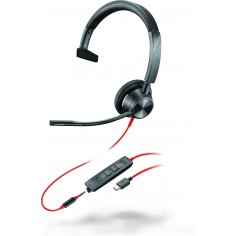 Casca HP Poly Blackwire 3315 Microsoft Teams Certified USB-C Headset 76J15AA