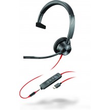 Casca HP Poly Blackwire 3315 Microsoft Teams Certified USB-C Headset 76J15AA