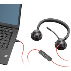 Casca HP Poly Blackwire 3320 USB-A Headset 76J16AA 2