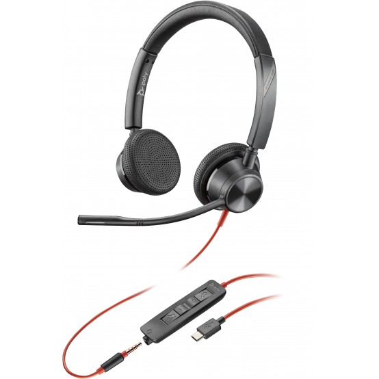 Casca HP Poly Blackwire 3325 USB-C Headset 76J22AA