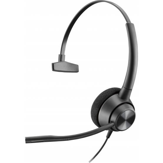 Casca HP Poly EncorePro 310 Monoaural with Quick Disconnect Headset TAA 77T43AA
