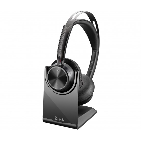 Casca HP Poly Voyager Focus 2 USB-A with charge stand Headset 77Y86AA
