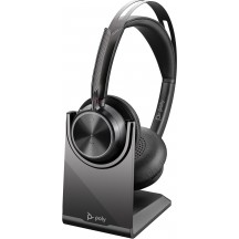 Casca HP Poly Voyager Focus 2 USB-C with charge stand Headset 77Y89AA