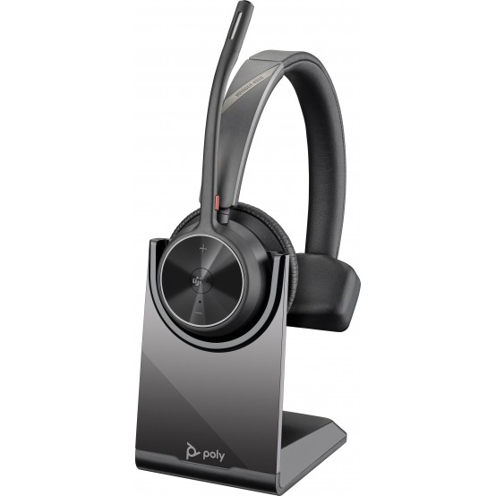 Casca HP Poly Voyager 4310-M Microsoft Teams Certified USB-C Headset +BT700 dongle +Charging Stand 77Y97AA