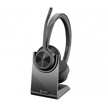Casca HP Poly Voyager 4320 Microsoft Teams Certified Headset +BT700 dongle +Charging Stand 77Z00AA