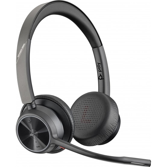 Casca HP Poly Voyager 4320 Microsoft Teams Certified USB-C Headset +BT700 dongle 77Z30AA