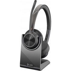 Casca HP Poly Voyager 4320 USB-C Headset +BT700 dongle +Charging Stand 77Z31AA