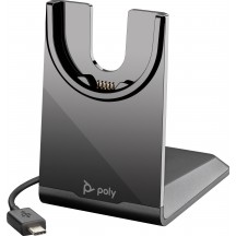 Casca HP Poly Voyager 4320 USB-C Headset +BT700 dongle +Charging Stand 77Z31AA
