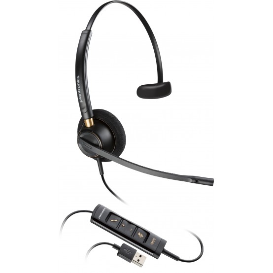 Casca HP Poly EncorePro 515 Monoaural with USB-A Headset 783R0AA