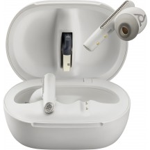 Casca HP Poly Voyager Free 60+ UC M White Sand Earbuds +BT700 USB-C Adapter +Touchscreen Charge Case 7Y8G8AA