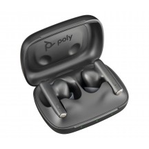 Casca HP Poly Voyager Free 60 UC Carbon Black Earbuds +BT700 USB-C Adapter +Basic Charge Case 7Y8H4AA