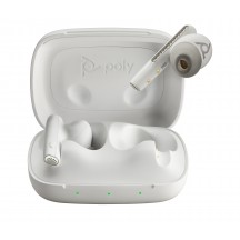 Casca HP Poly Voyager Free 60 UC White Sand Earbuds +BT700 USB-A Adapter +Basic Charge Case 7Y8L3AA