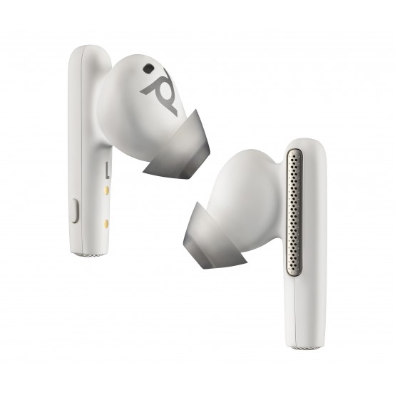 Casca HP Poly Voyager Free 60 UC M White Sand Earbuds +BT700 USB-A Adapter +Basic Charge Case 7Y8L5AA