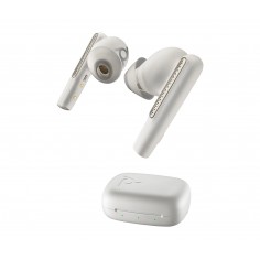 Casca HP Poly Voyager Free 60 UC M White Sand Earbuds +BT700 USB-C Adapter +Basic Charge Case 7Y8L6AA