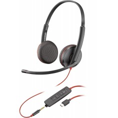 Casca HP Poly Blackwire C3225 Stereo USB-C Headset (Bulk) 80S04A6 2