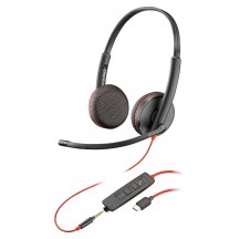 Casca HP Poly Blackwire C3225 Stereo USB-C Headset (Bulk) 80S04A6
