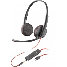 Casca HP Poly Blackwire C3225 Stereo USB-C Headset 80S04AA