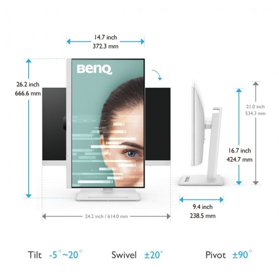 Monitor BenQ GW2790QT 9H.LLGLA.TBE