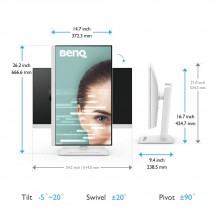 Monitor BenQ GW2790QT 9H.LLGLA.TBE