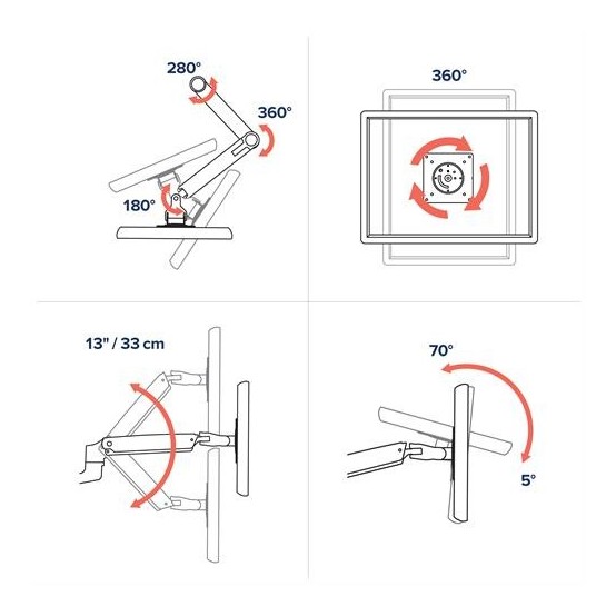 Suport Ergotron  45-245-224